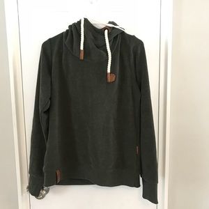 Naketano Olive Hoodie New NWT